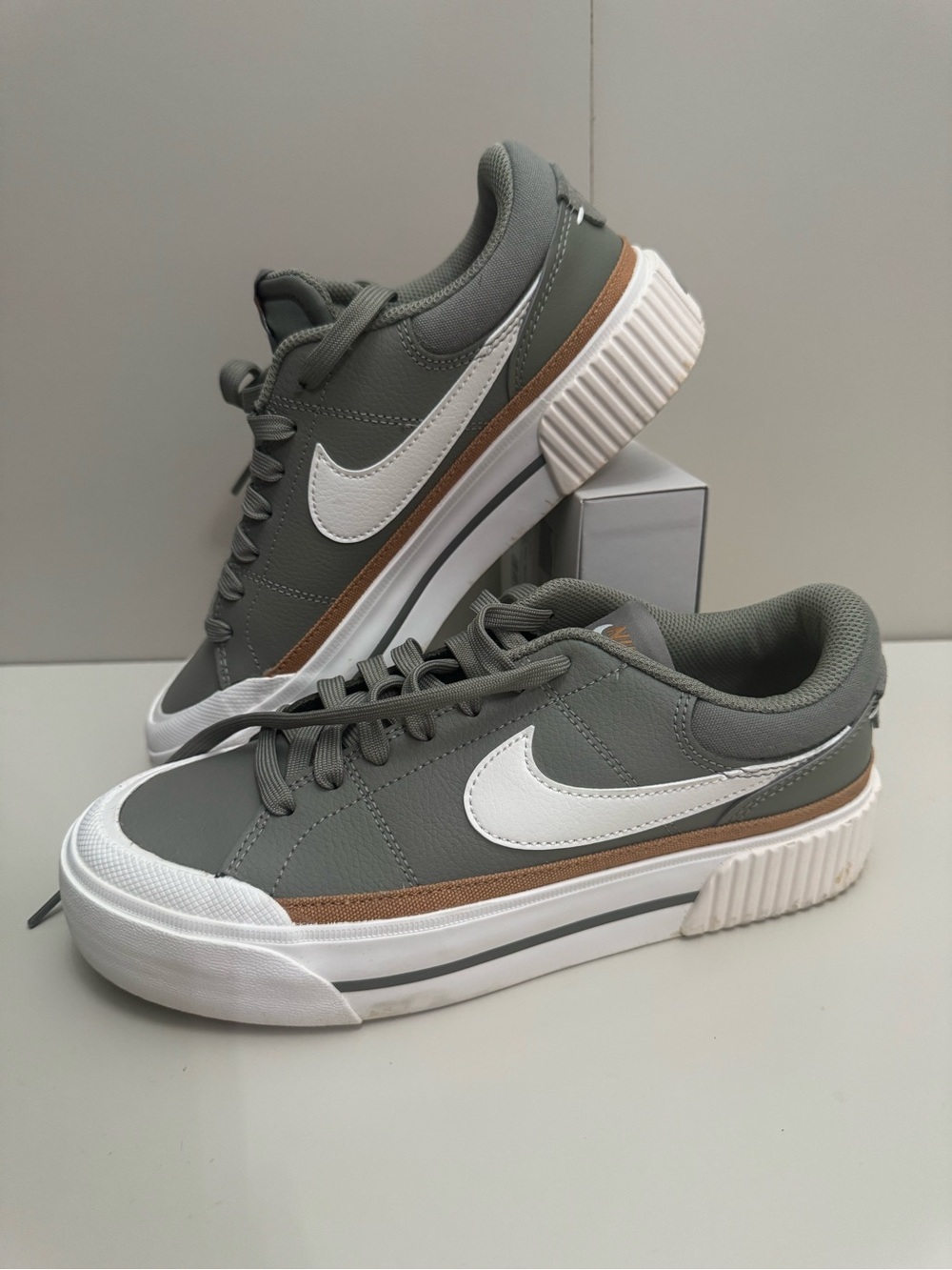 Nike Women’s Court Legacy Lift platform sneakers